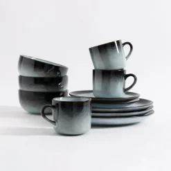 inny Miski, Patery I Półmiski^Miska ceramiczna szaro-brązowa MALAM 690 ml