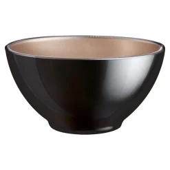 Miski, Patery I Półmiski^Miska śniadaniowa czarna FLASHY BLACK 500 ml