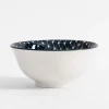 Online inny Miska porcelanowa niebiesko-biała ALORA 650 ml