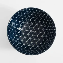 Online inny Miska porcelanowa niebiesko-biała ALORA 650 ml