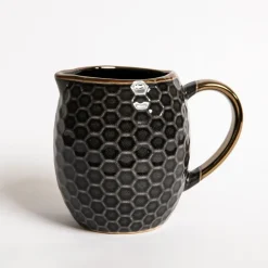 Outlet Prima Cucina Mlecznik ceramiczny czarny BRESCA 300 ml