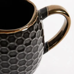 Outlet Prima Cucina Mlecznik ceramiczny czarny BRESCA 300 ml