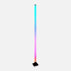 Clearance inny Muzyczna lampa podłogowa LED RGB czarna TUYA z pilotem