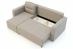 Outlet IMPERIAL-MEBLE (D.C.M. FRESH) Narożnik beżowy AULLA NEW