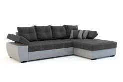 Discount Exline Narożnik ciemnoszary LARGO prawy