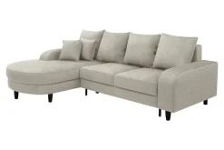 Sale Comfort Line Narożnik rozkładany beżowy NAPOLI lewy