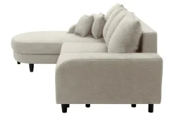 Sale Comfort Line Narożnik rozkładany beżowy NAPOLI lewy