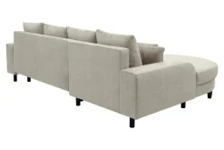 Sale Comfort Line Narożnik rozkładany beżowy NAPOLI lewy