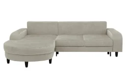 Sale Comfort Line Narożnik rozkładany beżowy NAPOLI lewy