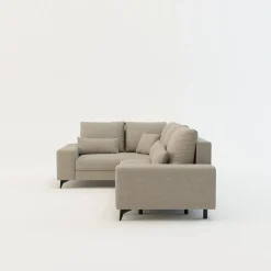 Clearance Comfort Line Narożnik rozkładany beżowy PIAVE lewy