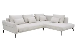 Outlet Instilo Narożnik rozkładany boucle beżowy ZURICH lewy