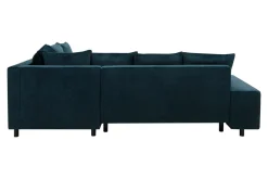 Clearance Comfort Line Narożnik rozkładany granatowy CALPE prawy