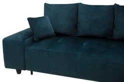 Clearance Comfort Line Narożnik rozkładany granatowy CALPE prawy