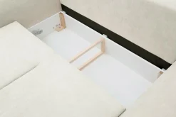 Fresh Narożniki^Narożnik rozkładany kremowy TENDER prawy