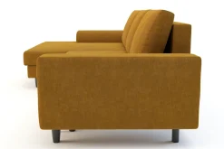 Comfort Line Narożnik rozkładany miodowy HARISON lewy