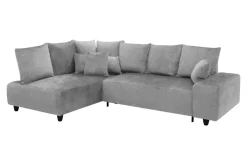 Best Comfort Line Narożnik rozkładany srebrny CALPE lewy