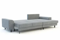 New Comfort Line Narożnik rozkładany szary HARISON prawy