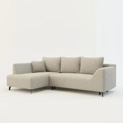Sale FN Design Narożnik rozkładany taupe ASOLO lewy
