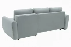 Outlet Narożnik z 2 pojemnikami jasnoszary MELI