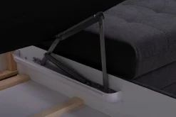 New Exline Narożnik z 2 zagłówkami ciemnoszary FALCO lewy