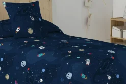 Dzieci Pościel Dla Dzieci|Koce I Narzuty^Narzuta dziecięca kosmos ROCKET 150x200 cm