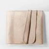 Best inny Narzuta na łóżko pikowana beżowa FERN 200x220 cm