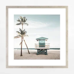 Best inny Obraz na ścianę LIFEGUARD TOWER CALIFORNIA 50x50 cm