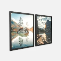 Best inny Obrazy na ścianę WALL SCENERY, 2 szt. 30x40 cm