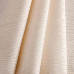 Outlet inny Obrus beżowy w falowane linie WAVES 140x220 cm