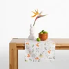 Outlet inny Obrus biały w polne kwiaty GARDENA 40x120 cm