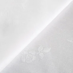 Outlet Obrus na stół biały ROSE 140x260 cm