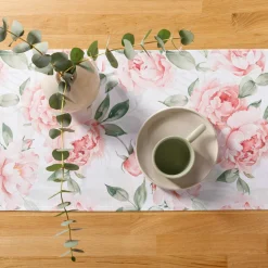 inny Obrusy, Serwetki I Bieżniki|Obrusy, Serwetki I Bieżniki^Obrus w różowe kwiaty GARDENA 40x120 cm