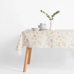 inny Obrusy, Serwetki I Bieżniki|Obrusy, Serwetki I Bieżniki^Obrus z lnem w polne kwiaty GARDENA 140x240 cm