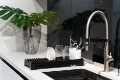 Vialli Design Suszarki I Ociekacze^Ociekacz do naczyń czarny LIVIO DUO