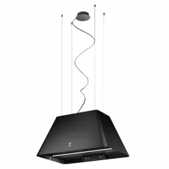 Online ELICA Okap wyspowy czarny IKONA LIGHT BL/F/60