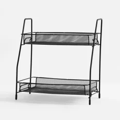 Discount inny Organizer łazienkowy czarny 31x17x32 cm