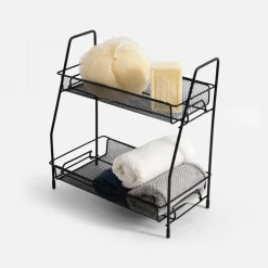 Discount inny Organizer łazienkowy czarny 31x17x32 cm