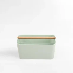 Discount inny Organizer łazienkowy zielony 28x16,8x15 cm