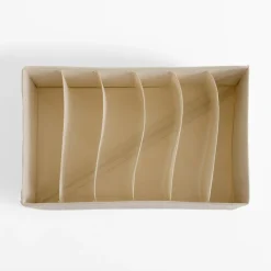 inny Wieszaki, Półki Tekstylne, Organizery^Organizer do szuflady 6 przegródek 21x34x10 cm