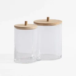 Outlet inny Organizer z bambusową pokrywą 11,4 cm