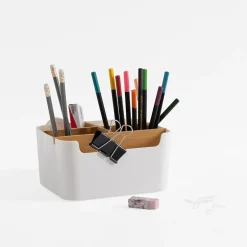 inny Organizer z przegródkami biały 18,2x14,6x9,3 cm