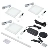Outlet Oświetlenie LUMEN 3-punktowe QUADRO LED Z-3FOT-BI-BZ-TS, barwa zimna