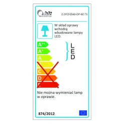 Discount Oświetlenie półki 2-punktowe LUMEN LED, barwa zimna