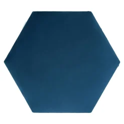 Frizy Panele Ścienne^Panel tapicerowany FIBI HEXAGON 20x20, atramentowy