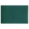 Frizy Panele Ścienne^Panel tapicerowany FIBI PROSTOKĄT 45x30 cm, butelkowana zieleń