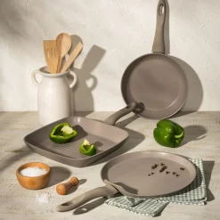 Clearance inny Patelnia do naleśników na indukcję szara GOBI 28 cm