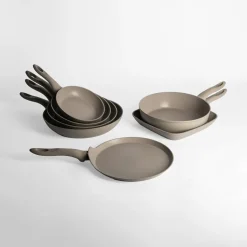 Clearance inny Patelnia do naleśników na indukcję szara GOBI 28 cm