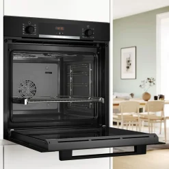 Best BOSCH Piekarnik seria 4 termoobieg z parą czarny HQA334EB3