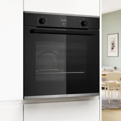 BOSCH Piekarniki^Piekarnik seria 4 z termoobiegiem 3D HBA214EB3