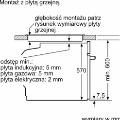 BOSCH Piekarniki^Piekarnik seria 4 z termoobiegiem 3D HBA214EB3